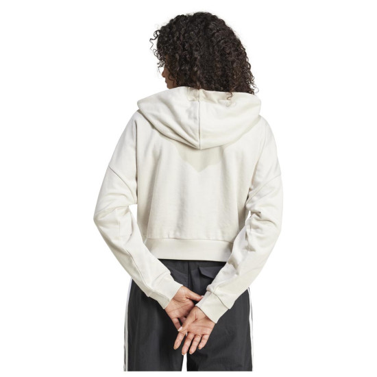 Adidas Γυναικείο φούτερ Essentials 3-Stripes French Terry 1/4-Zip Hoodie Adidas Γυναικείο φούτερ Essentials 3-Stripes French Terry 1/4-Zip Hoodie